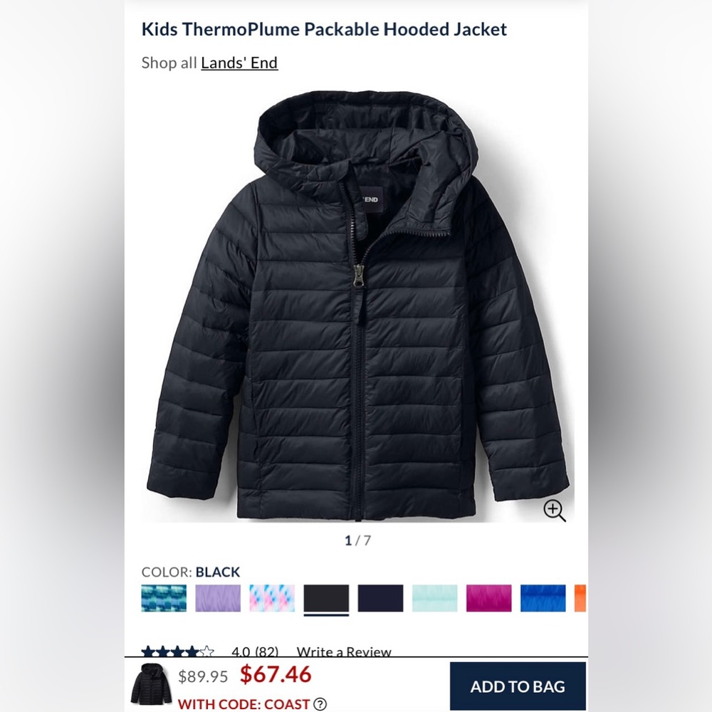 Packable hooded jacket - Picture 5 of 5